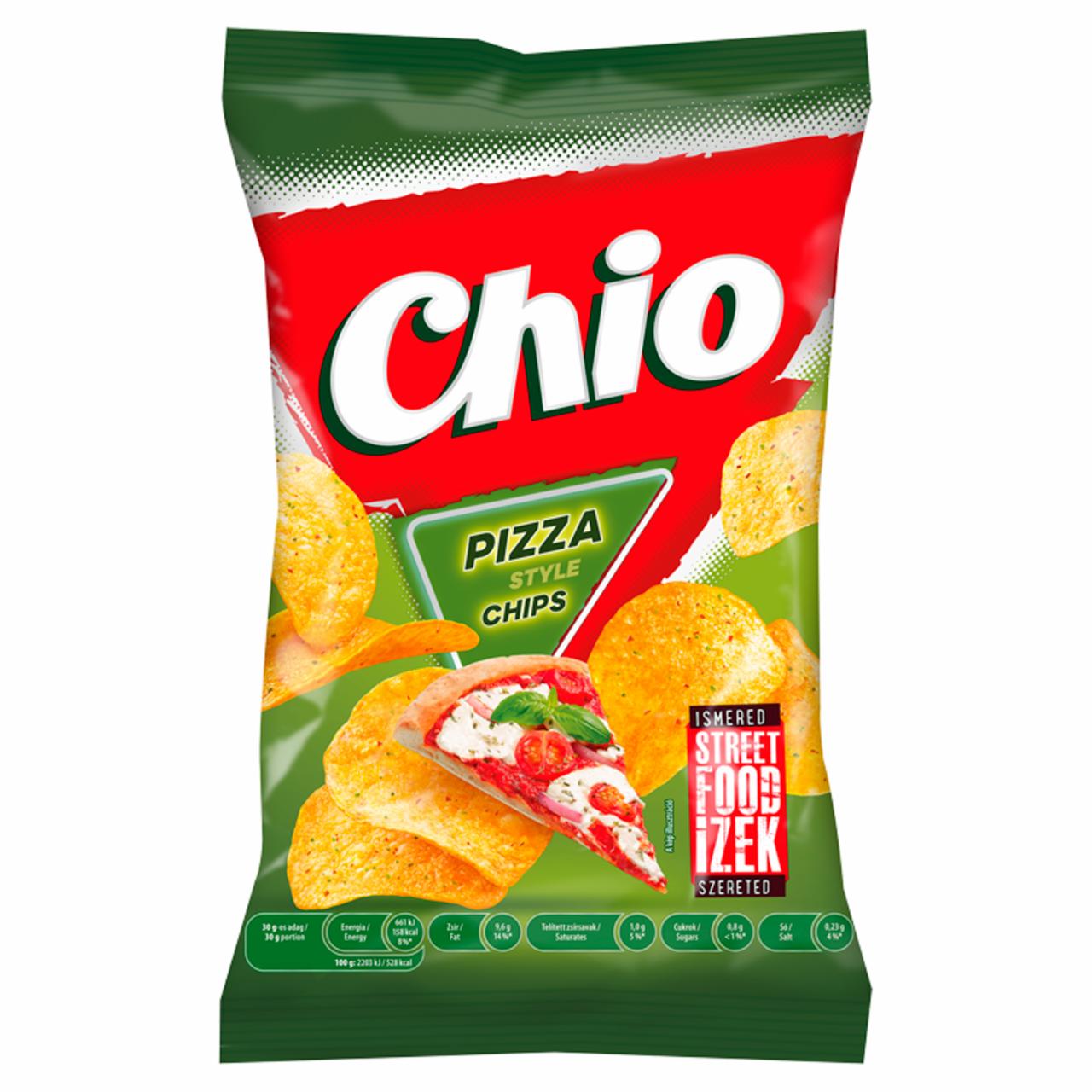 Képek - Chio Street Food Ízek pizza ízű chips 60 g