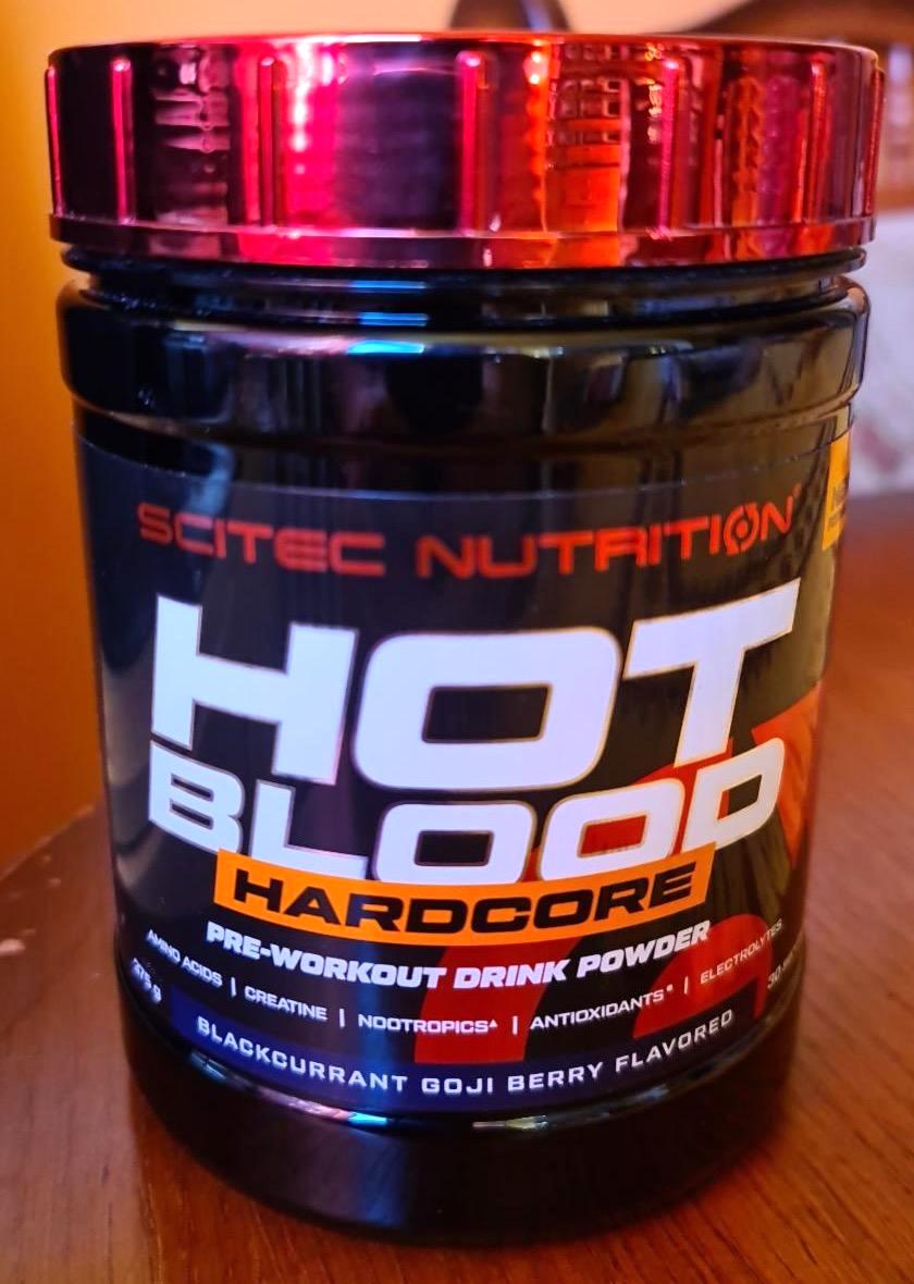 Képek - Hot Blood Hardcore Blackcurrant Goji Berry Scitec Nutrition