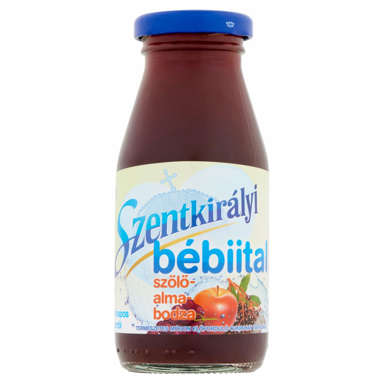 Képek - Szentkirályi szőlő-alma-bodza bébiital 4 hónapos kortól 200 ml