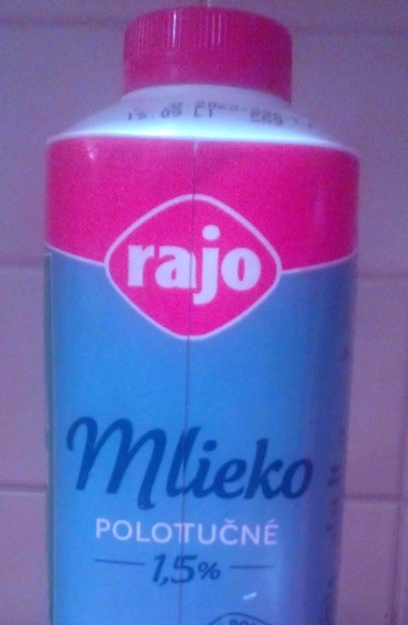 Képek - Mlieko polotučné 1,5% Rajo