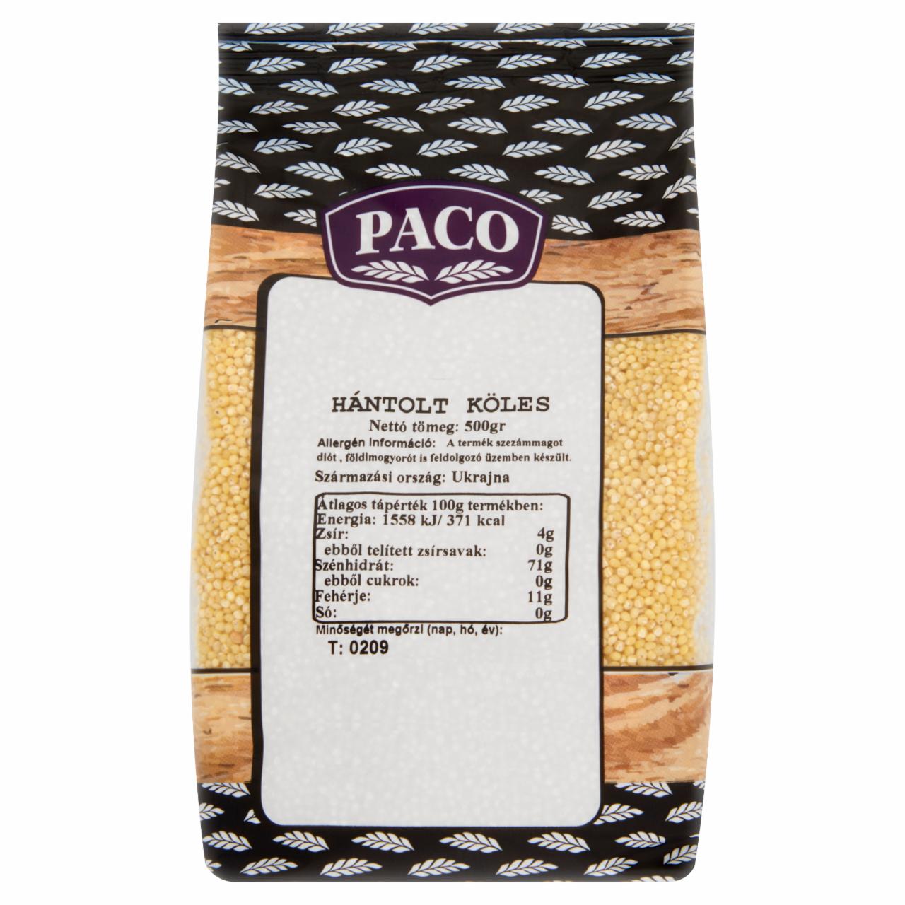 Képek - Paco hántolt köles 500 g