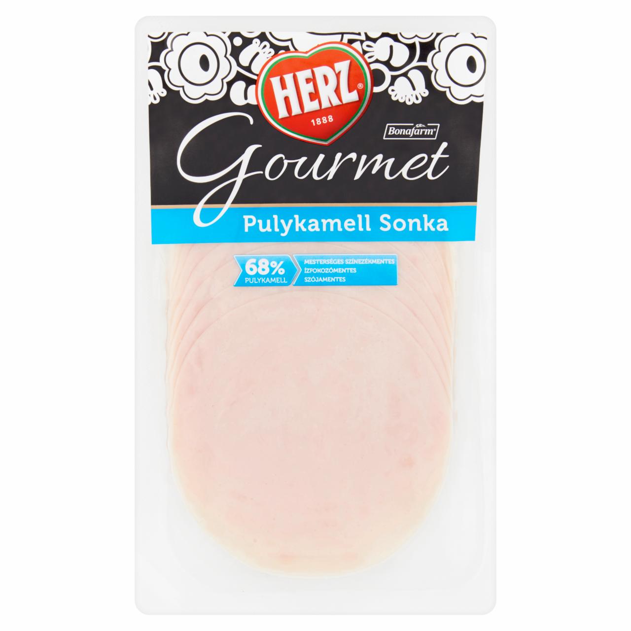 Képek - HERZ Gourmet szeletelt pulykamell sonka 90 g