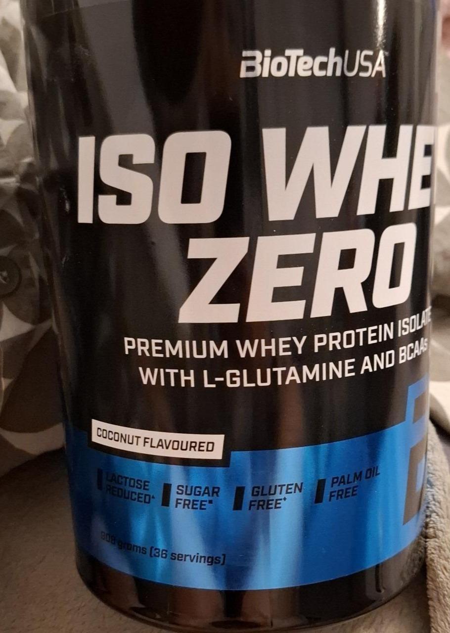 Képek - Iso Whey Zero Coconut flavoured BioTechUsa
