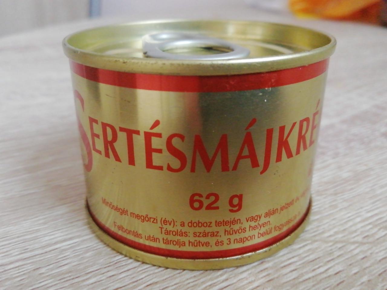 Képek - Sertésmájkrém 62 g