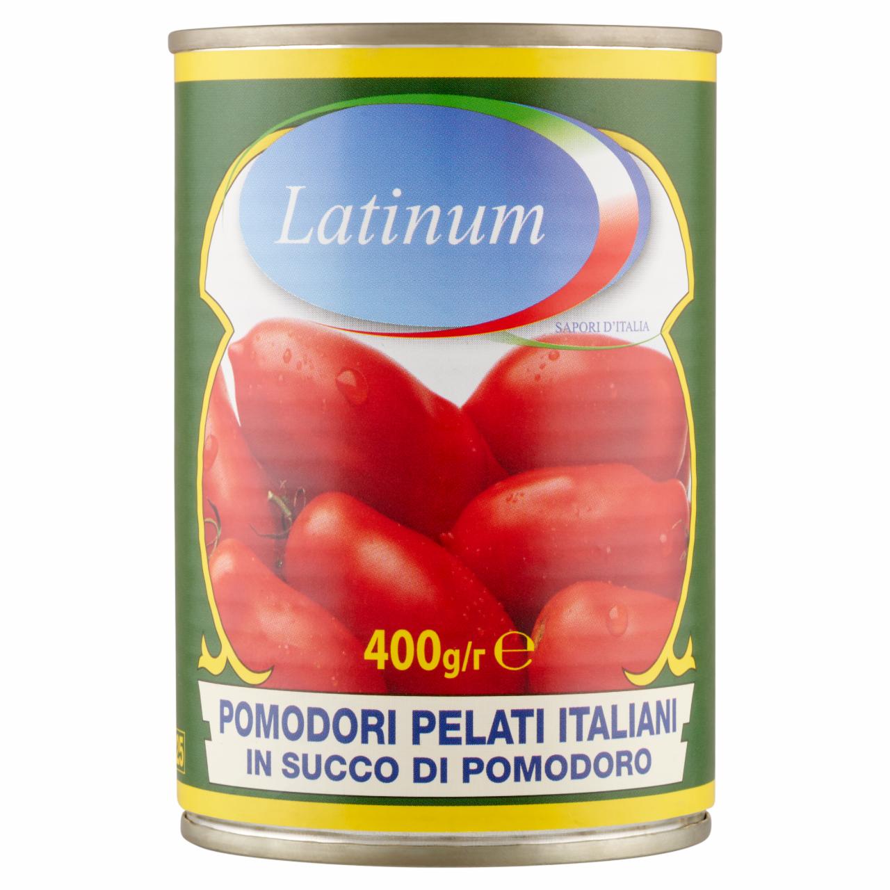 Képek - Latinum hámozott paradicsom 400 g