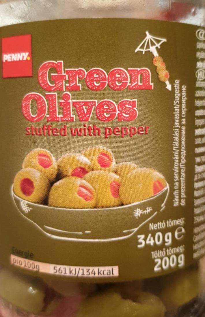 Képek - Green olives stuffed with pepper Penny