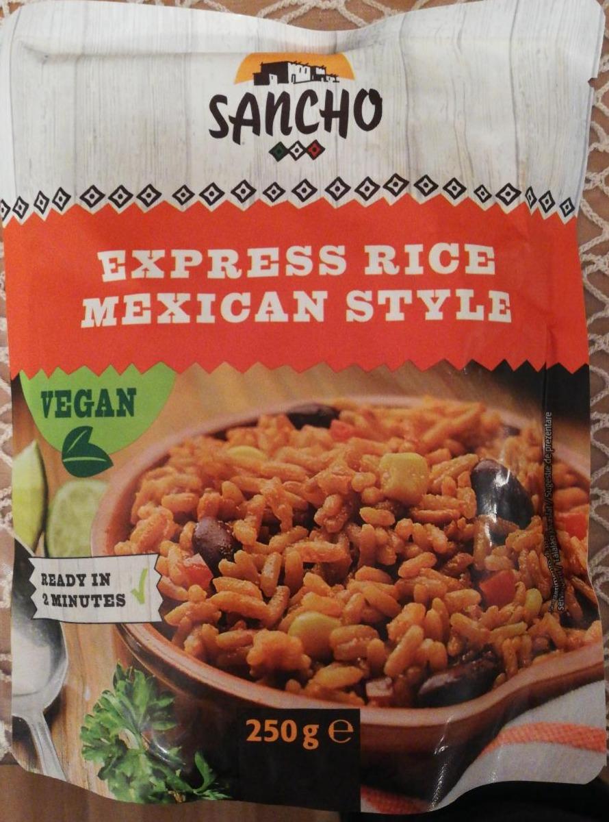 Képek - Express Rice Mexican style vegan Sancho