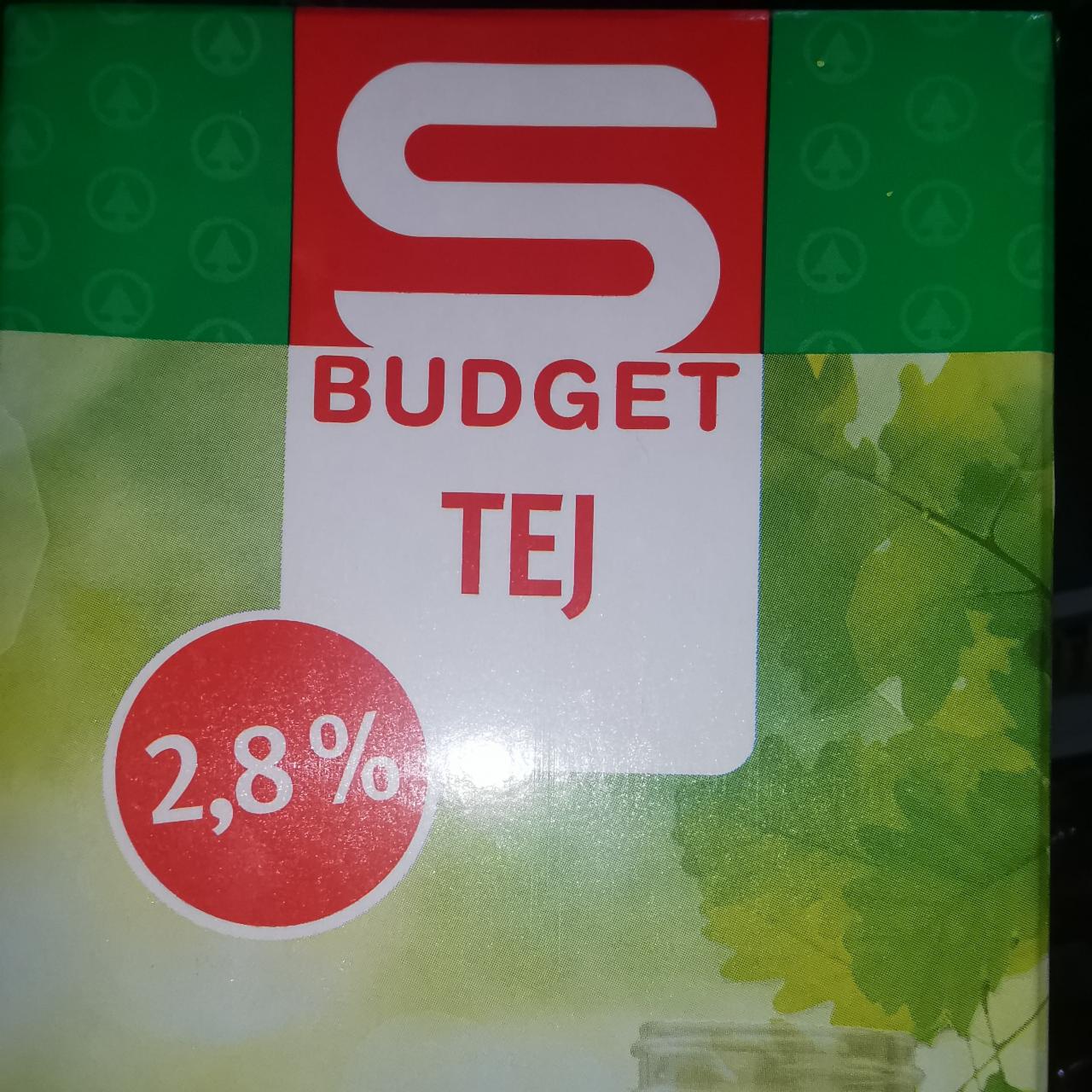 Képek - Tej UHT 2,8% S Budget