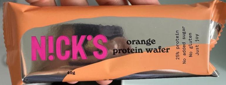 Képek - Orange protein wafer N!ck's