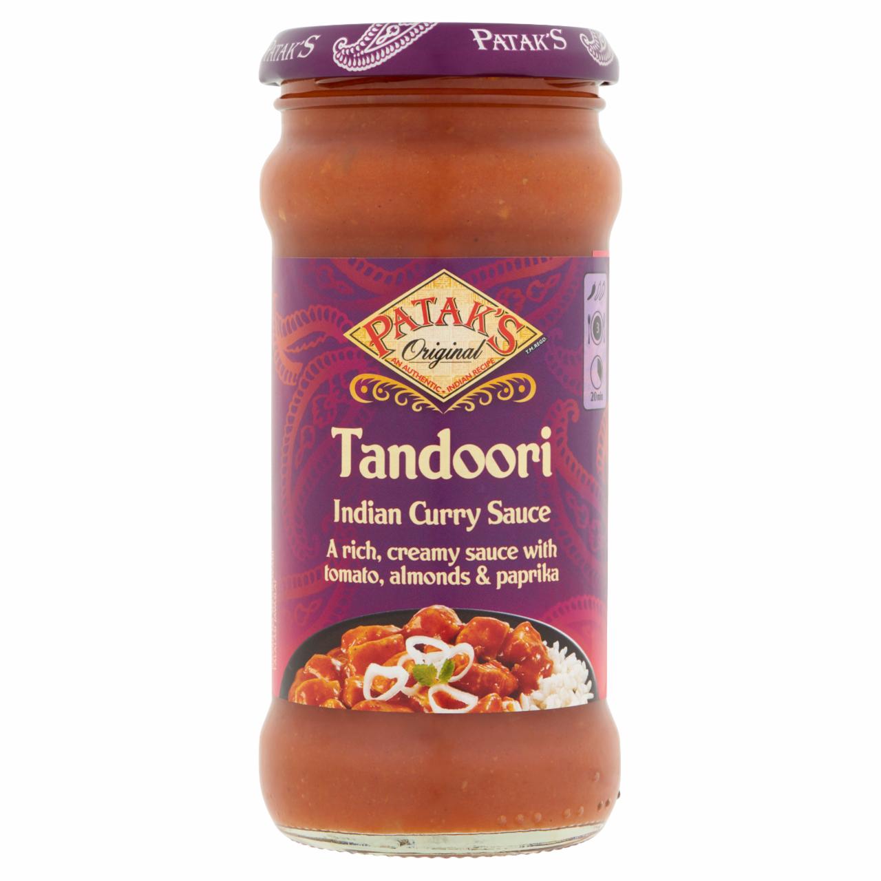 Képek - Patak's Tandoori curryszósz 350 g