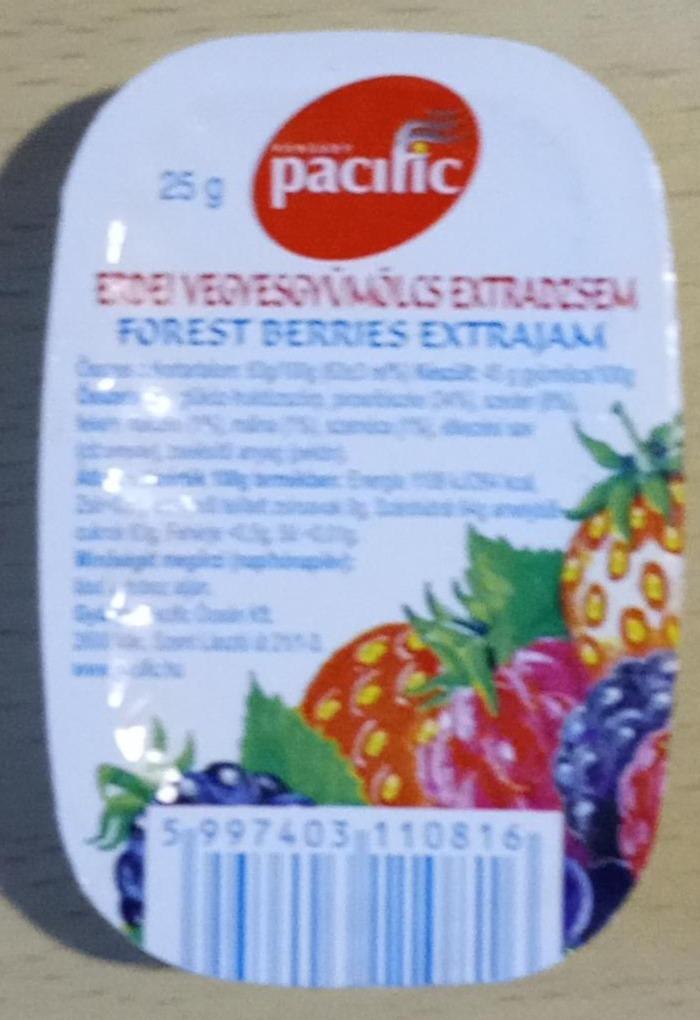 Képek - Pacific erdei vegyesgyümölcs extra dzsem 25 g