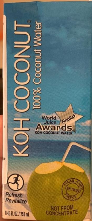 Képek - Koh Coconut 100% kókuszvíz 250 ml