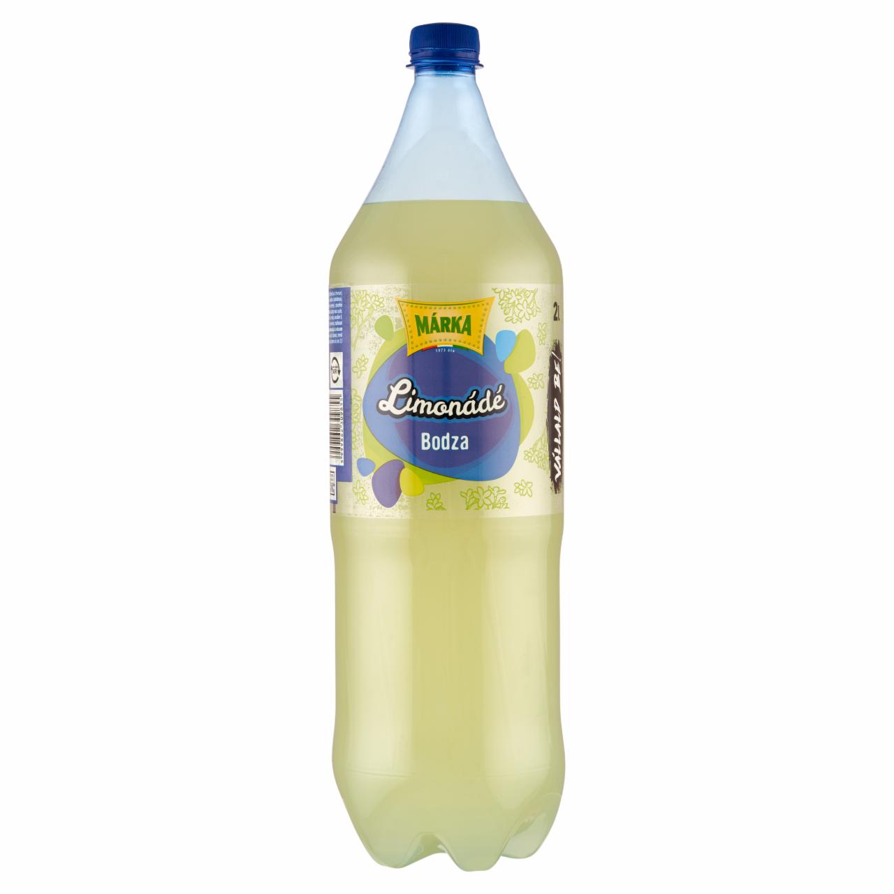 Képek - Márka Limonádé bodzaízű energiamentes szénsavas üdítőital édesítőszerekkel 2 l