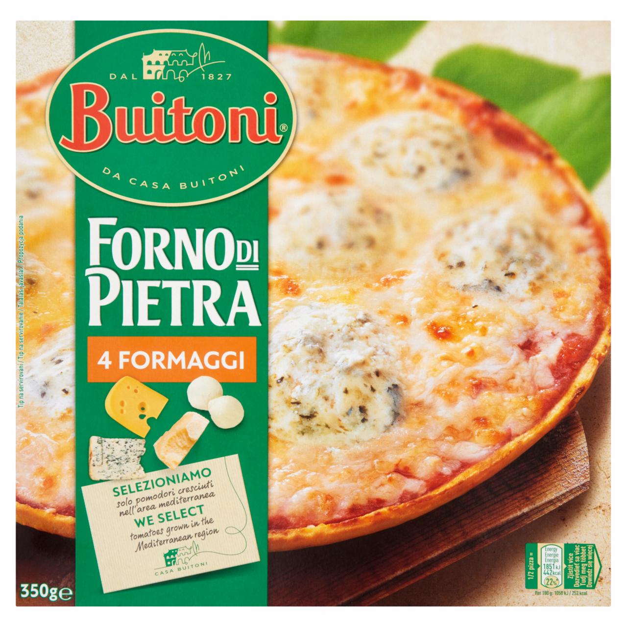 Képek - Buitoni Forno di Pietra gyorsfagyasztott négysajtos pizza 350 g