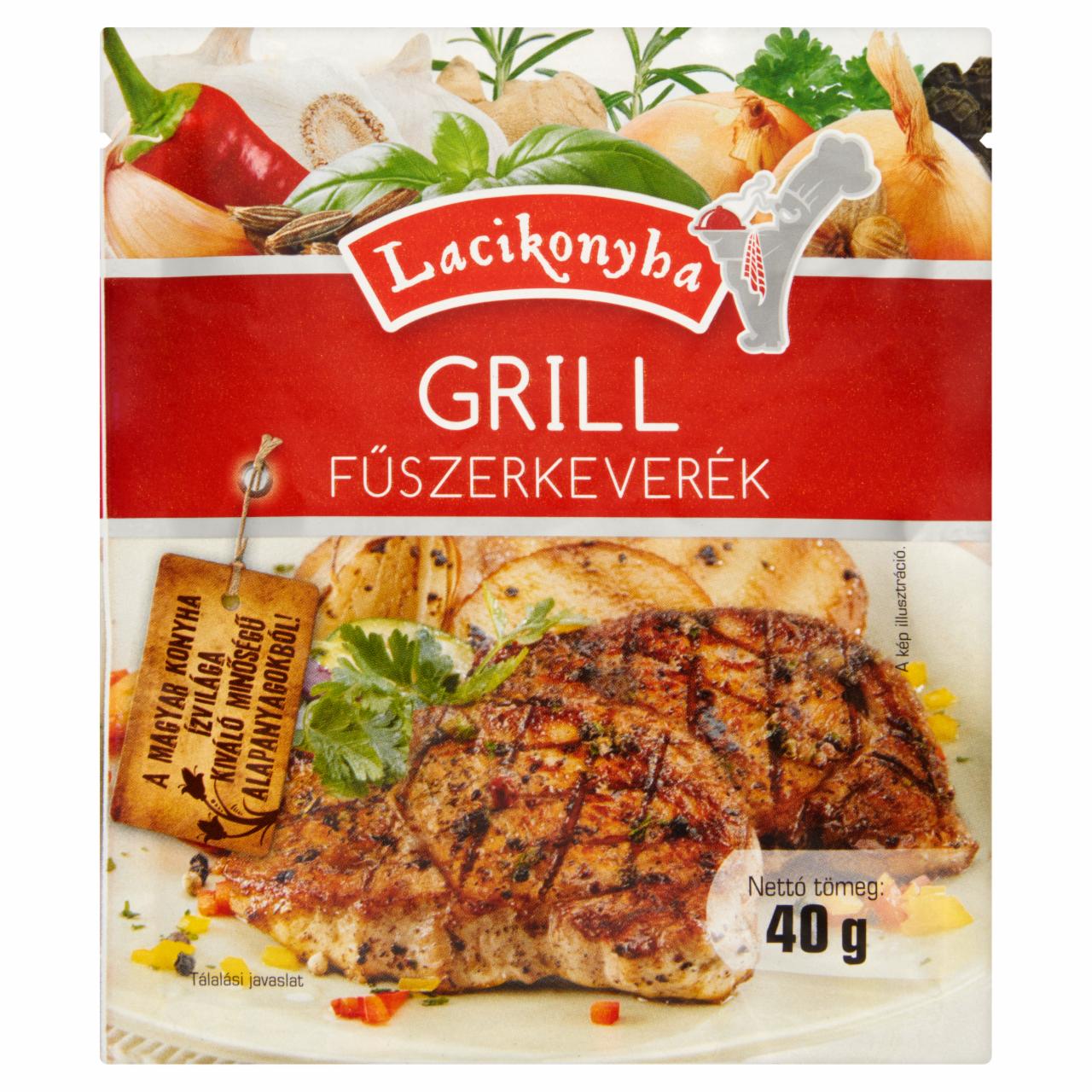 Képek - Lacikonyha grill fűszerkeverék 40 g