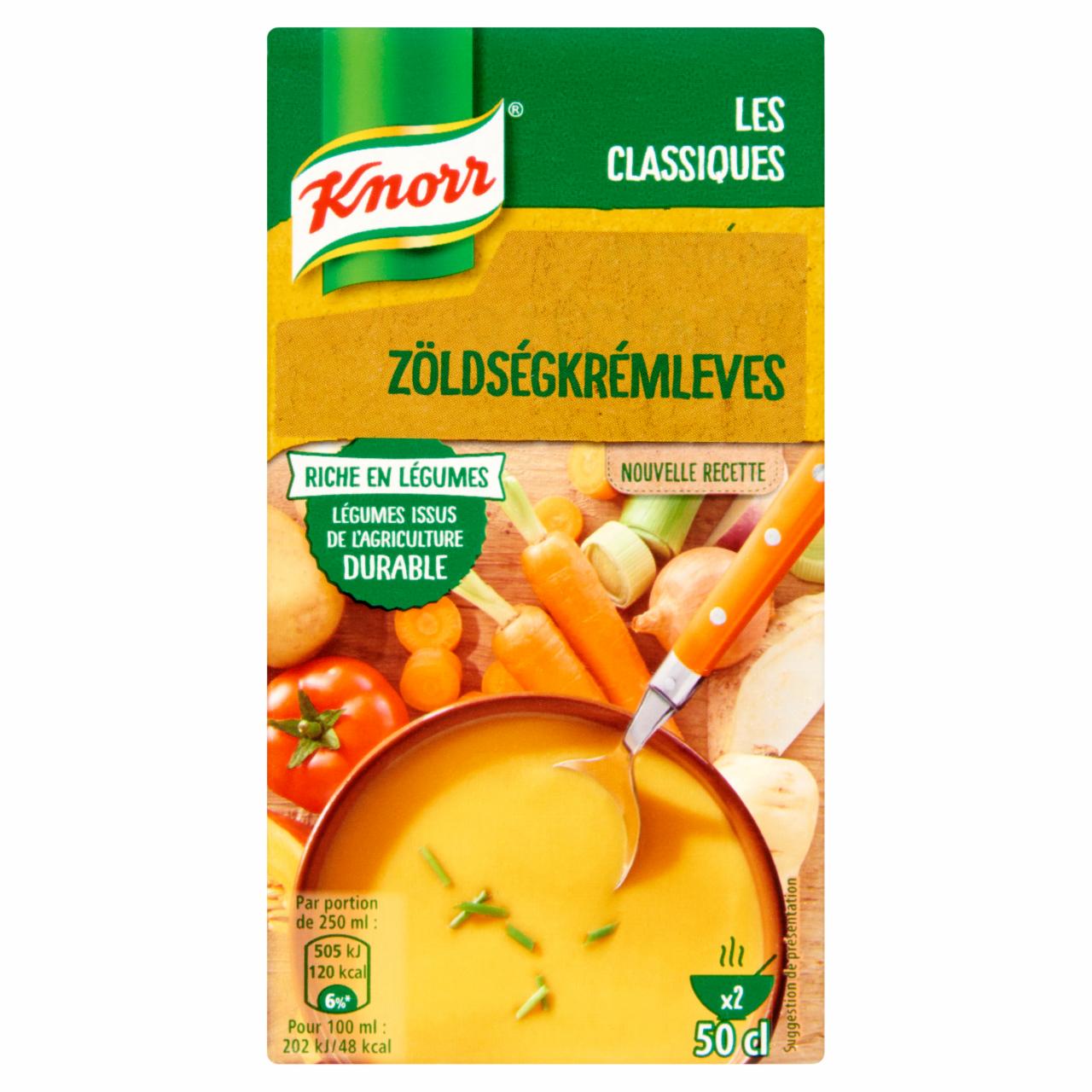 Képek - Knorr zöldségkrémleves 500 ml