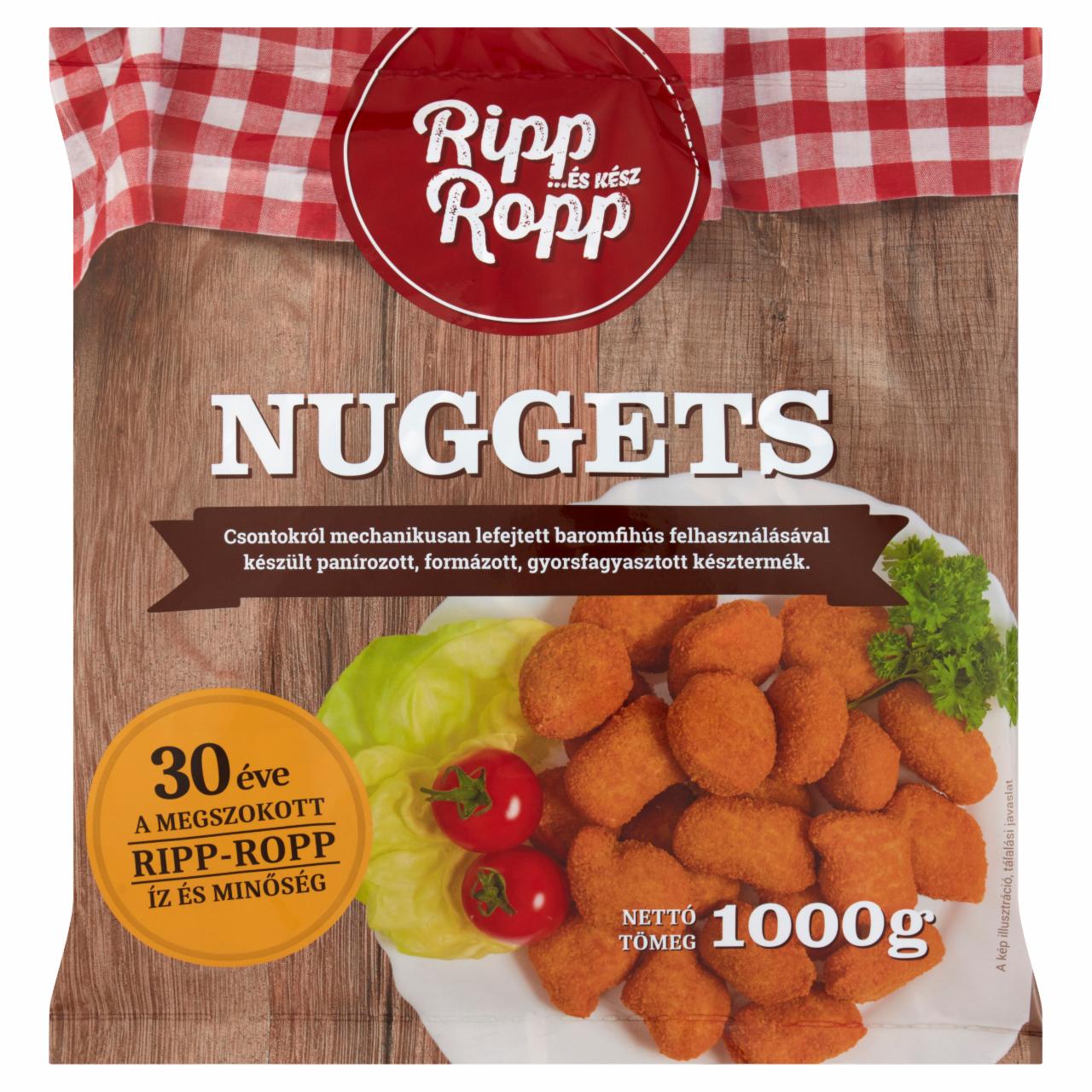Képek - Ripp-Ropp gyorsfagyasztott nuggets 1000 g