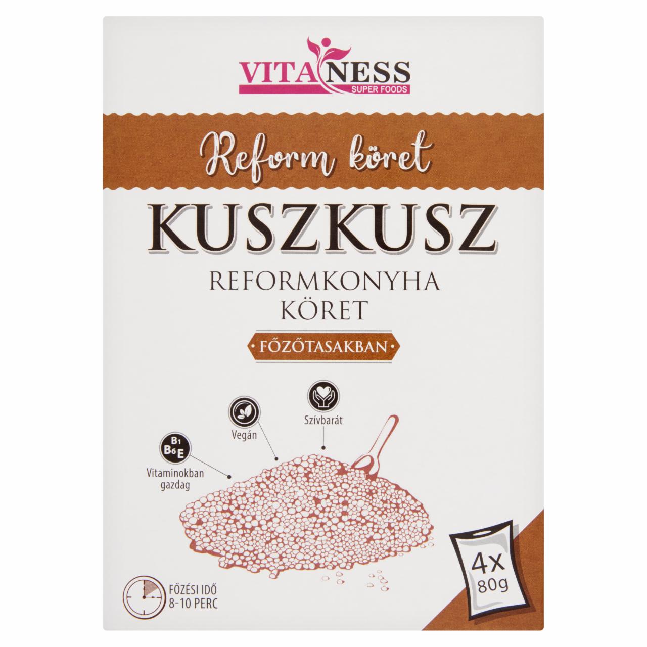 Képek - Vitaness Reform köret kuszkusz főzőtasakban 4 db 320 g