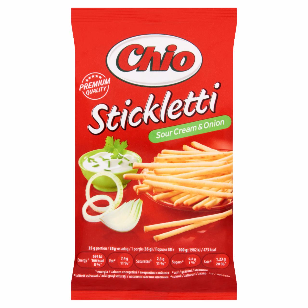 Képek - Chio Stickletti hagymás-tejfölös pálcika 35 g