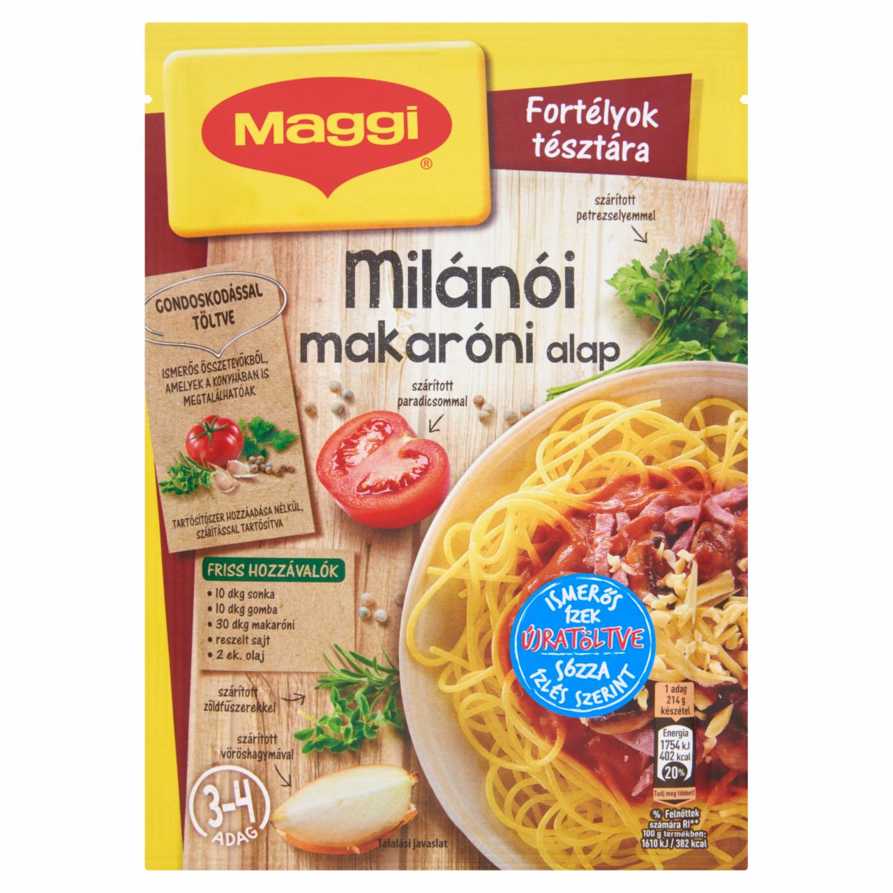 Képek - Maggi Milánói makaróni alap 46 g