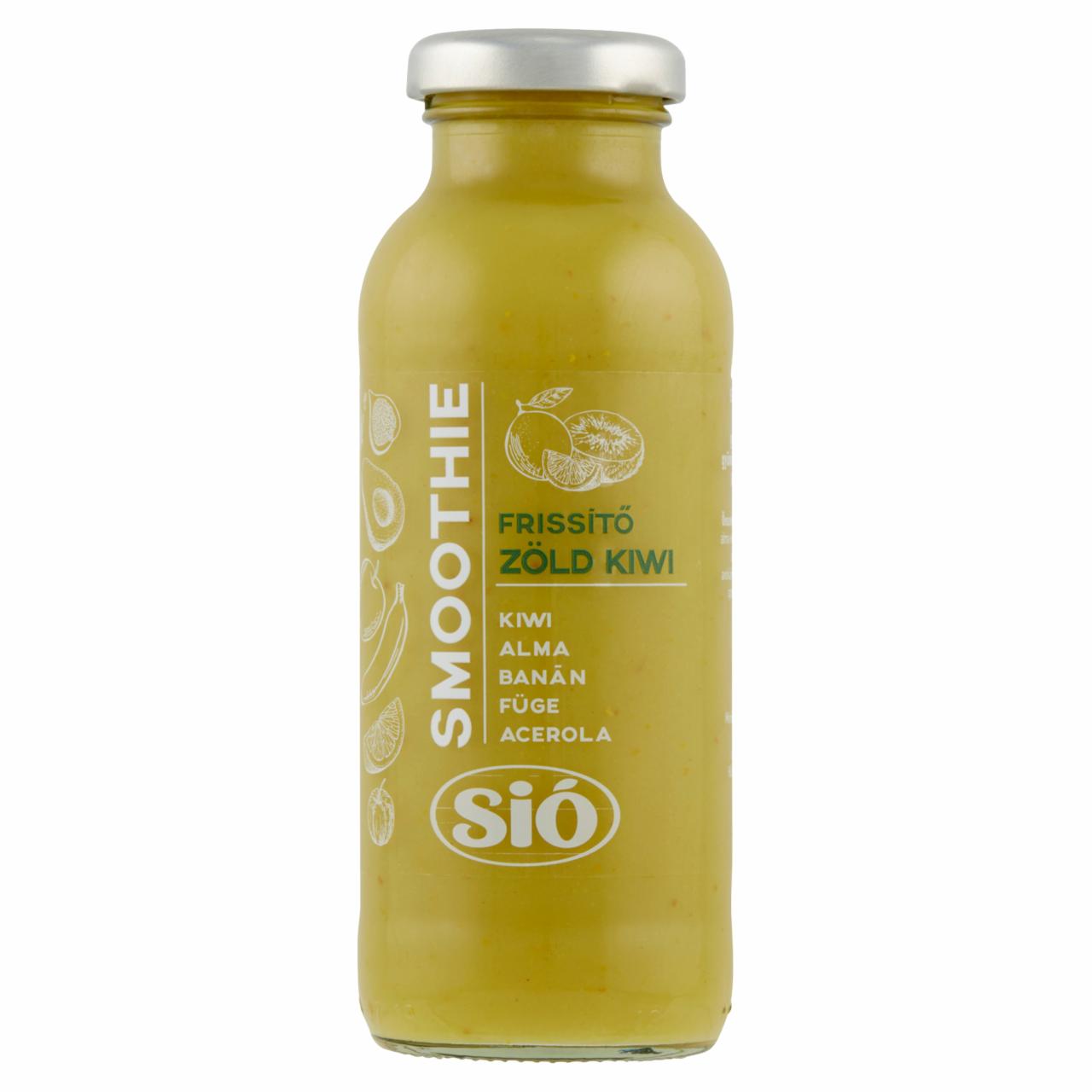 Képek - Sió frissítő zöld kiwi smoothie 0,25 l