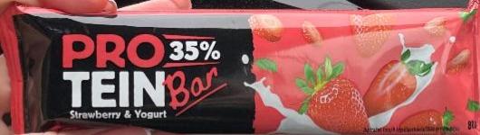 Képek - Protein bar 35% strawberry & yogurt Healthy Food Supplements