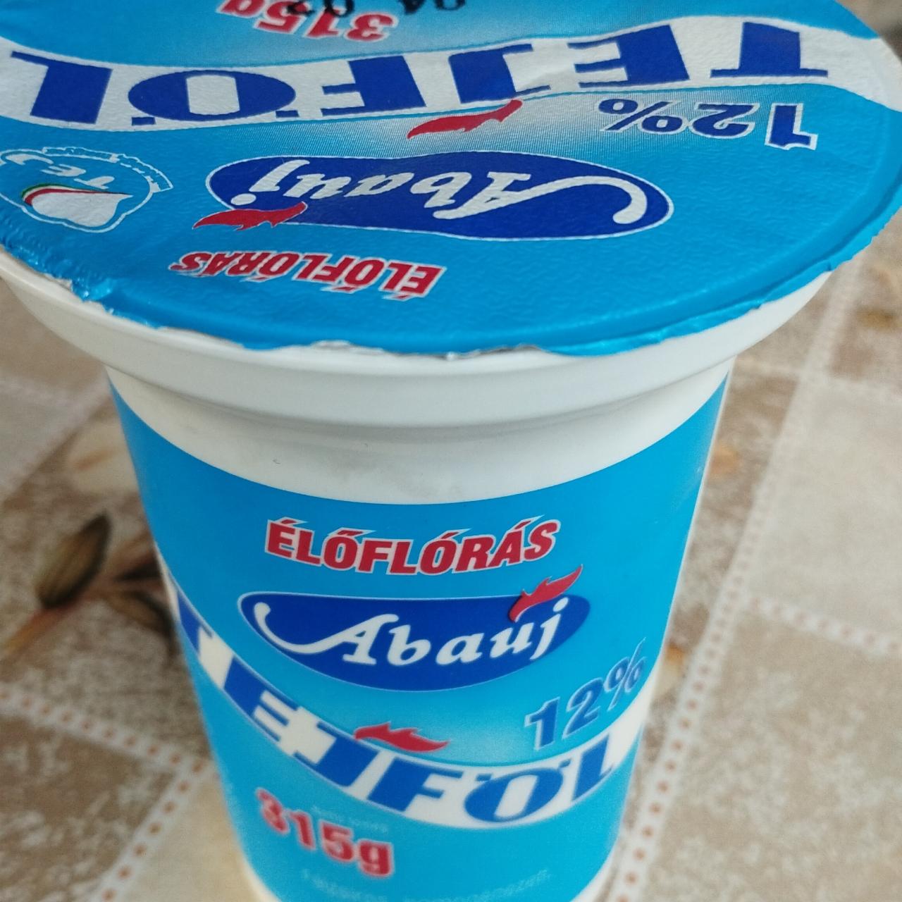 Képek - Élőflórás tejföl 12% Abaúj