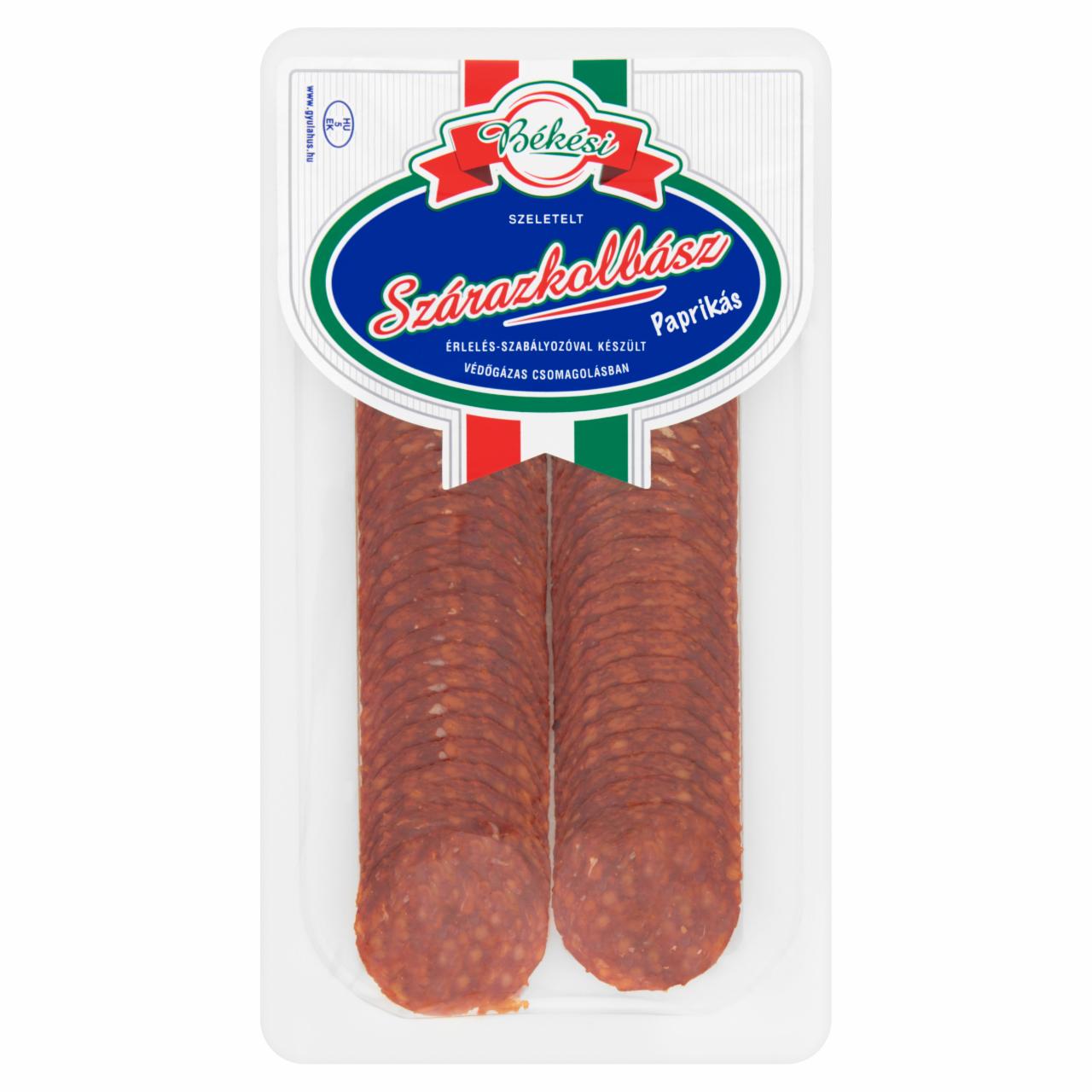 Képek - Békési szeletelt paprikás szárazkolbász 70 g