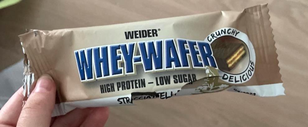 Képek - Whey-Wafer High Protein-Low Sugar Stracciatella Weider