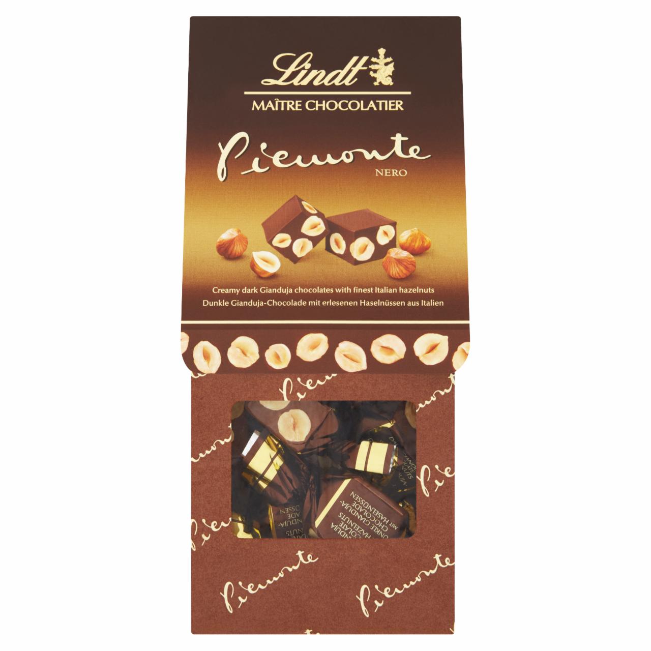 Képek - Lindt gianduja mogyorós csokoládé egész mogyoróval 200 g