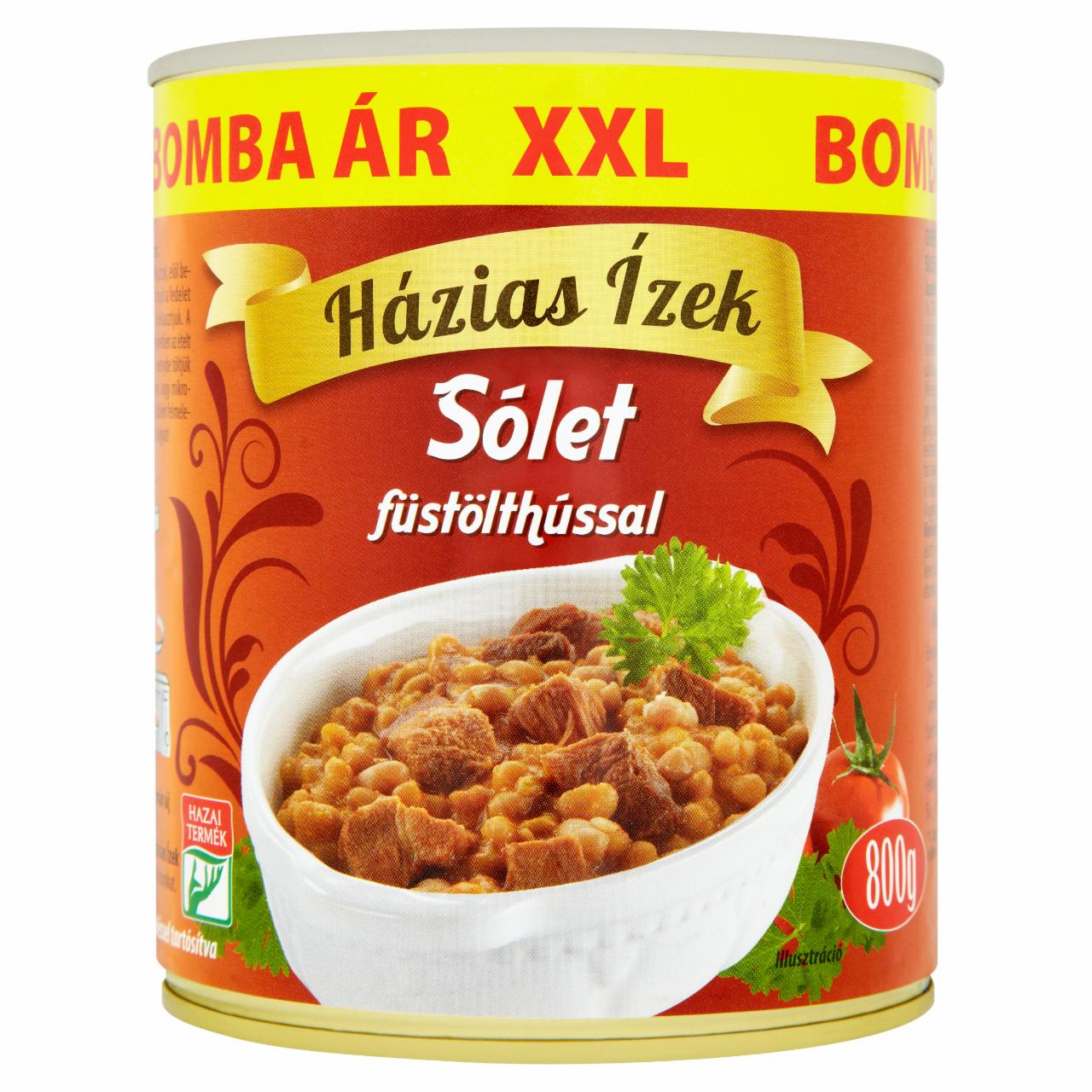 Képek - Házias Ízek sólet füstölthússal 800 g