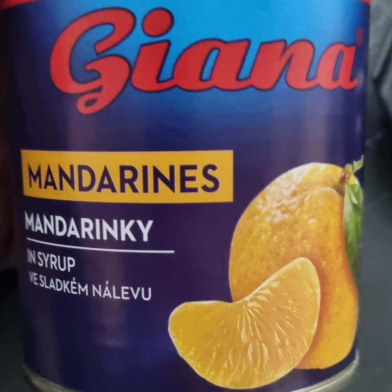 Képek - Mandarinky ve sladkém nálevu Giana