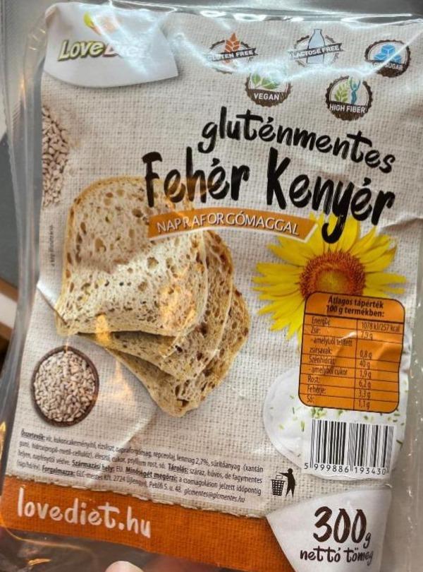 Képek - Gluténmentes fehér kenyér LoveDiet