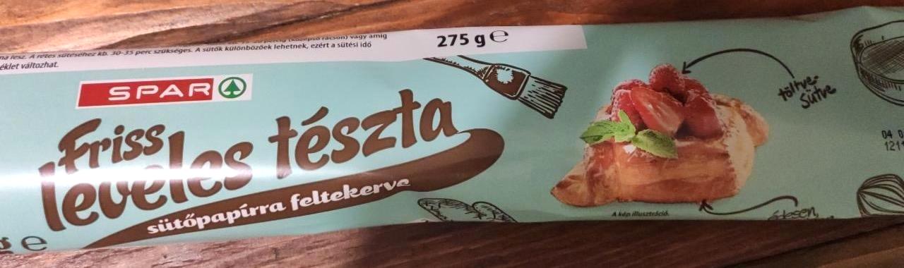 Képek - Friss leveles tészta Spar