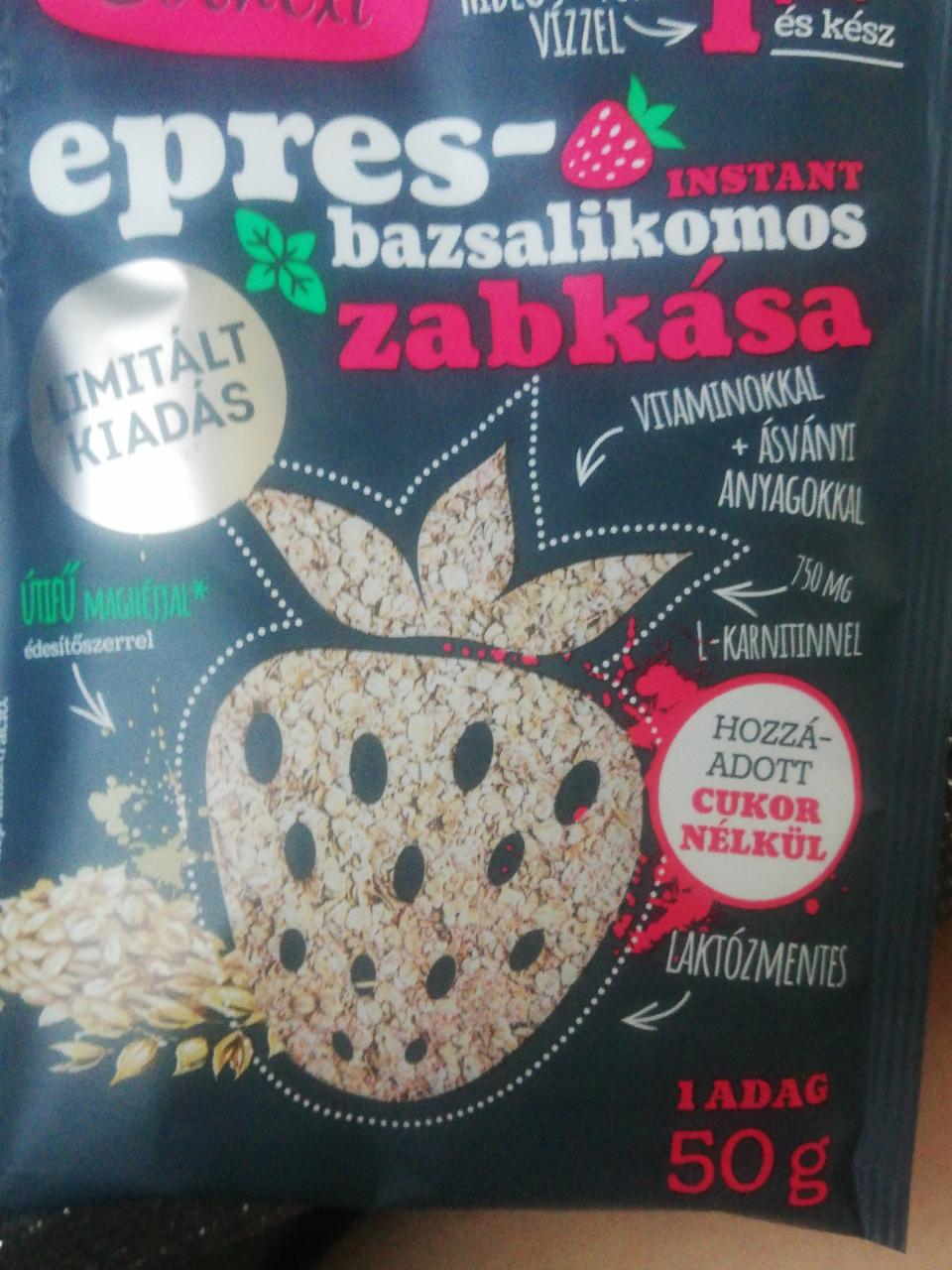 Képek - Epres bazsalikomos zabkása Cornexi