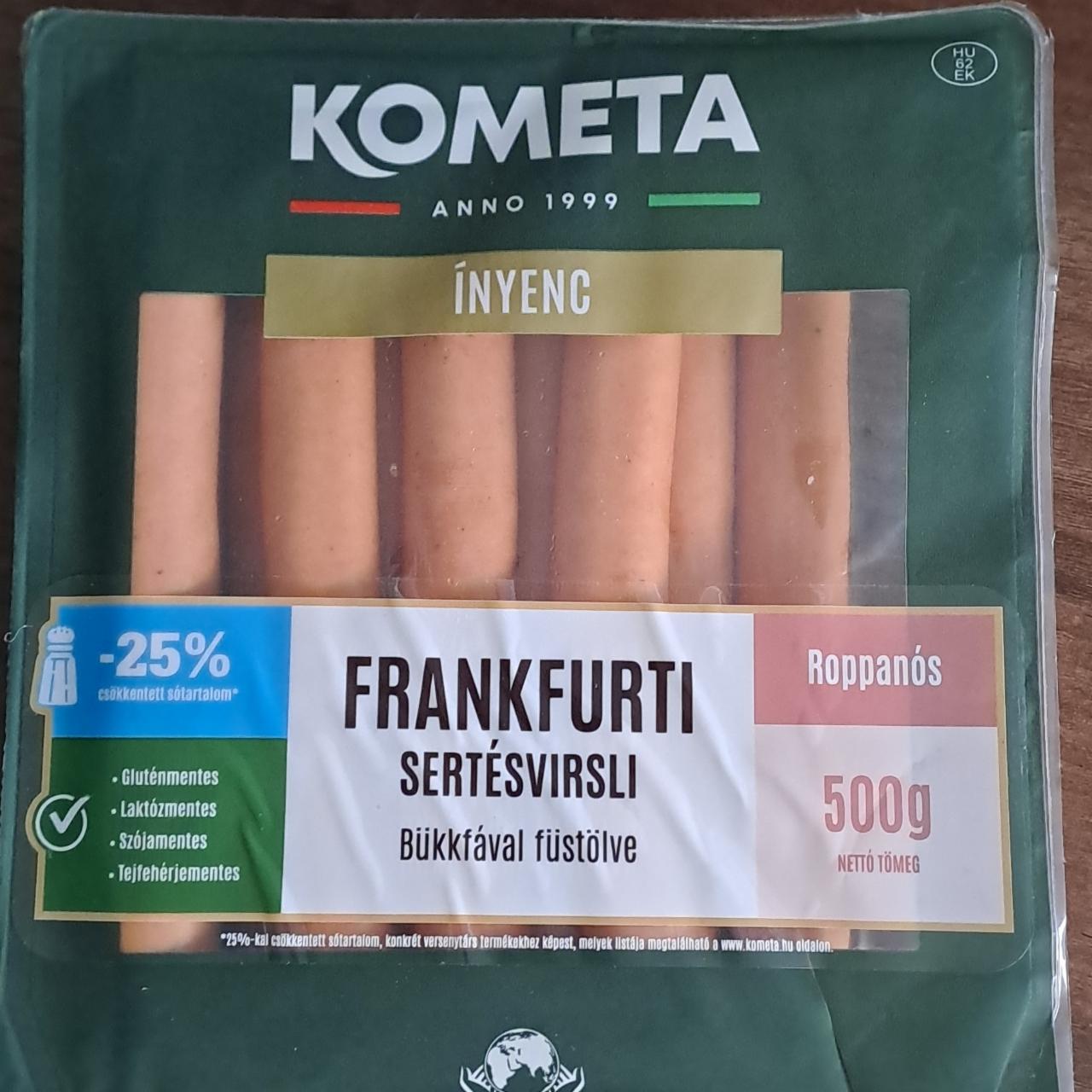 Képek - Ínyenc frankfurti sertésvirsli bükkfával füstölt Kometa