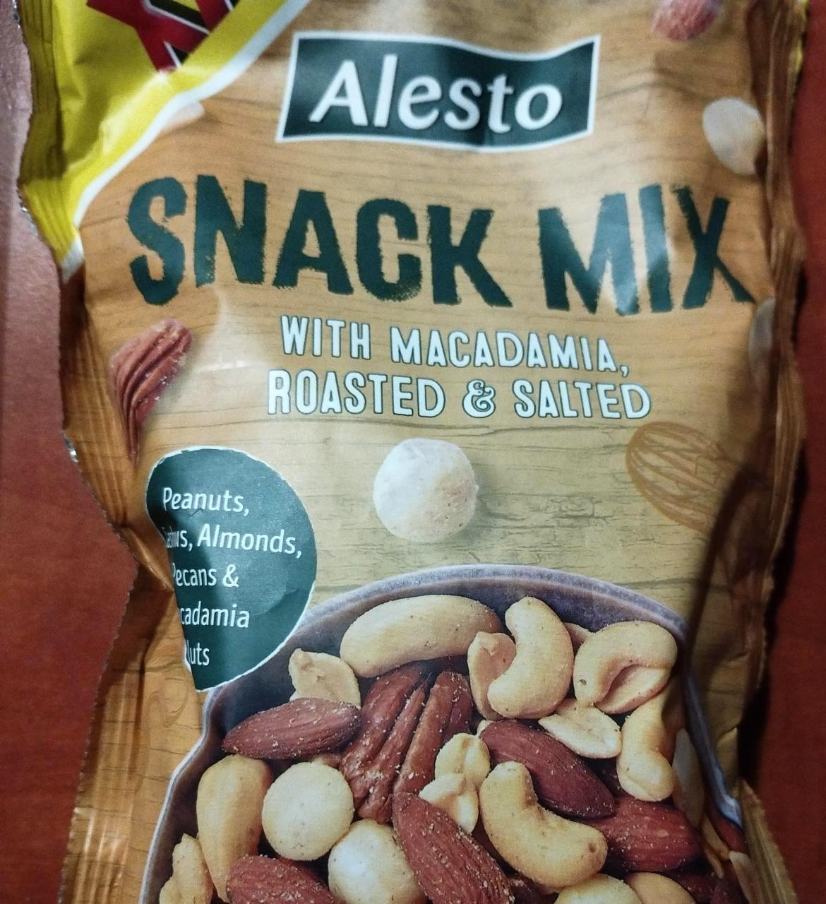 Képek - Snack mix with macadamia, roasted & salted Alesto
