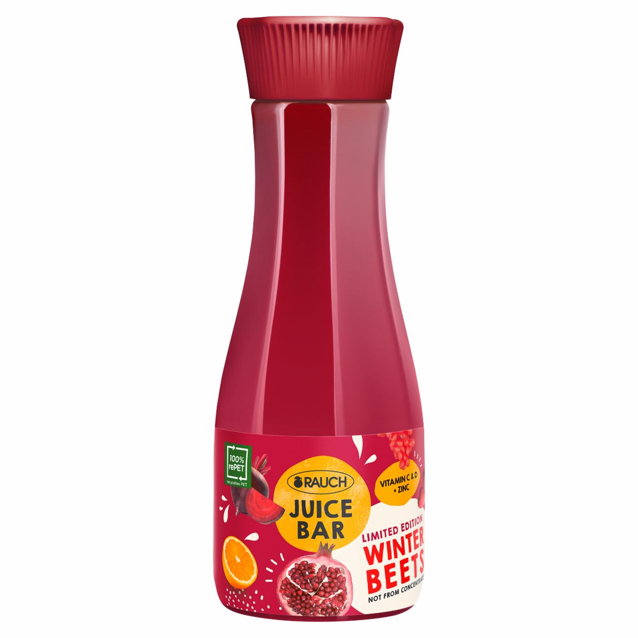 Képek - Rauch Juice Bar 100% vegyes gyümölcs- és zöldséglé vitaminokkal és cinkkel 800 ml