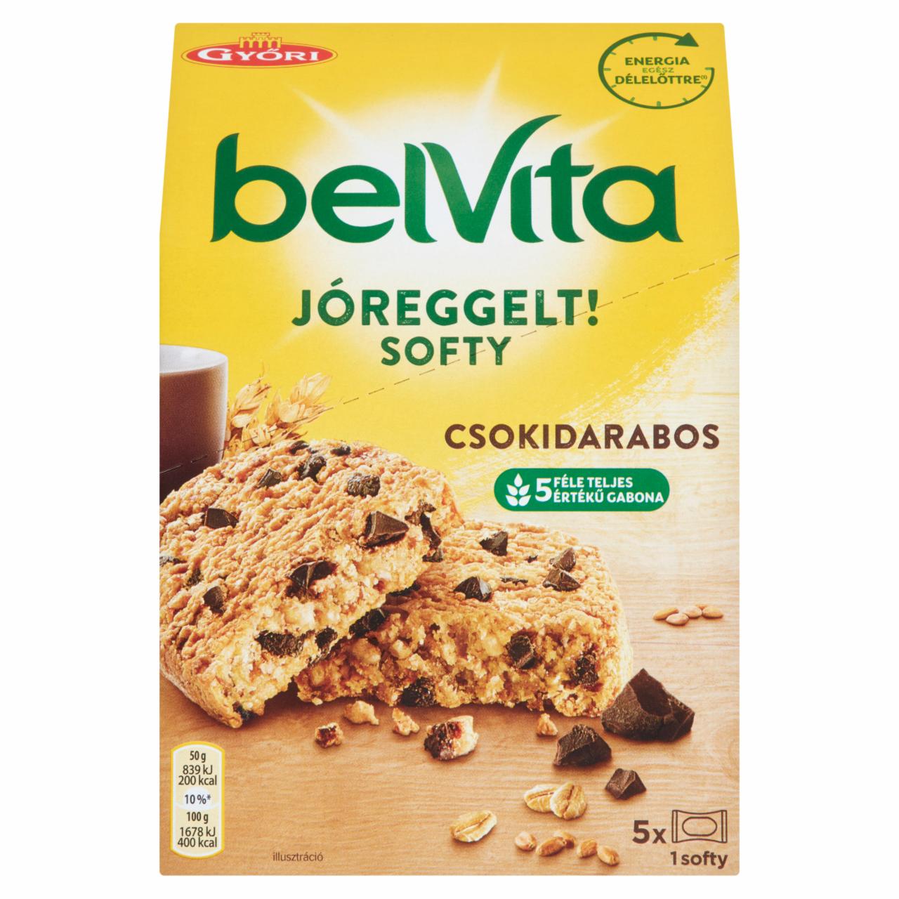 Képek - JóReggelt! Softy gabonás keksz csokoládédarabokkal Belvita