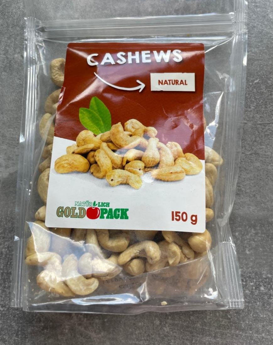 Képek - Cashews natural Natürlich Goldpack