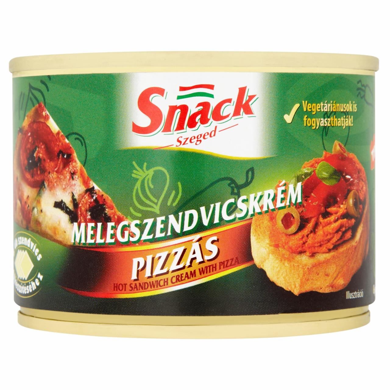 Képek - Snack Szeged pizzás melegszendvicskrém 190 g