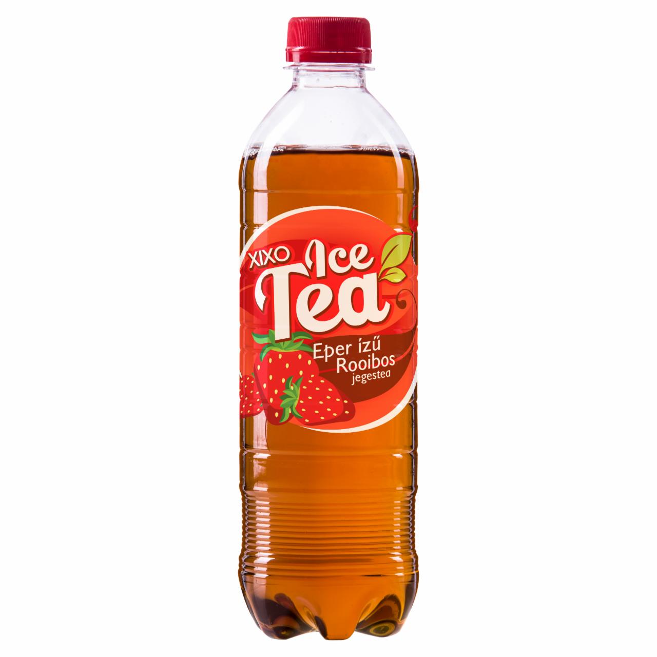 Képek - Xixo Ice Tea eper ízű rooibos jegestea 0,5 l