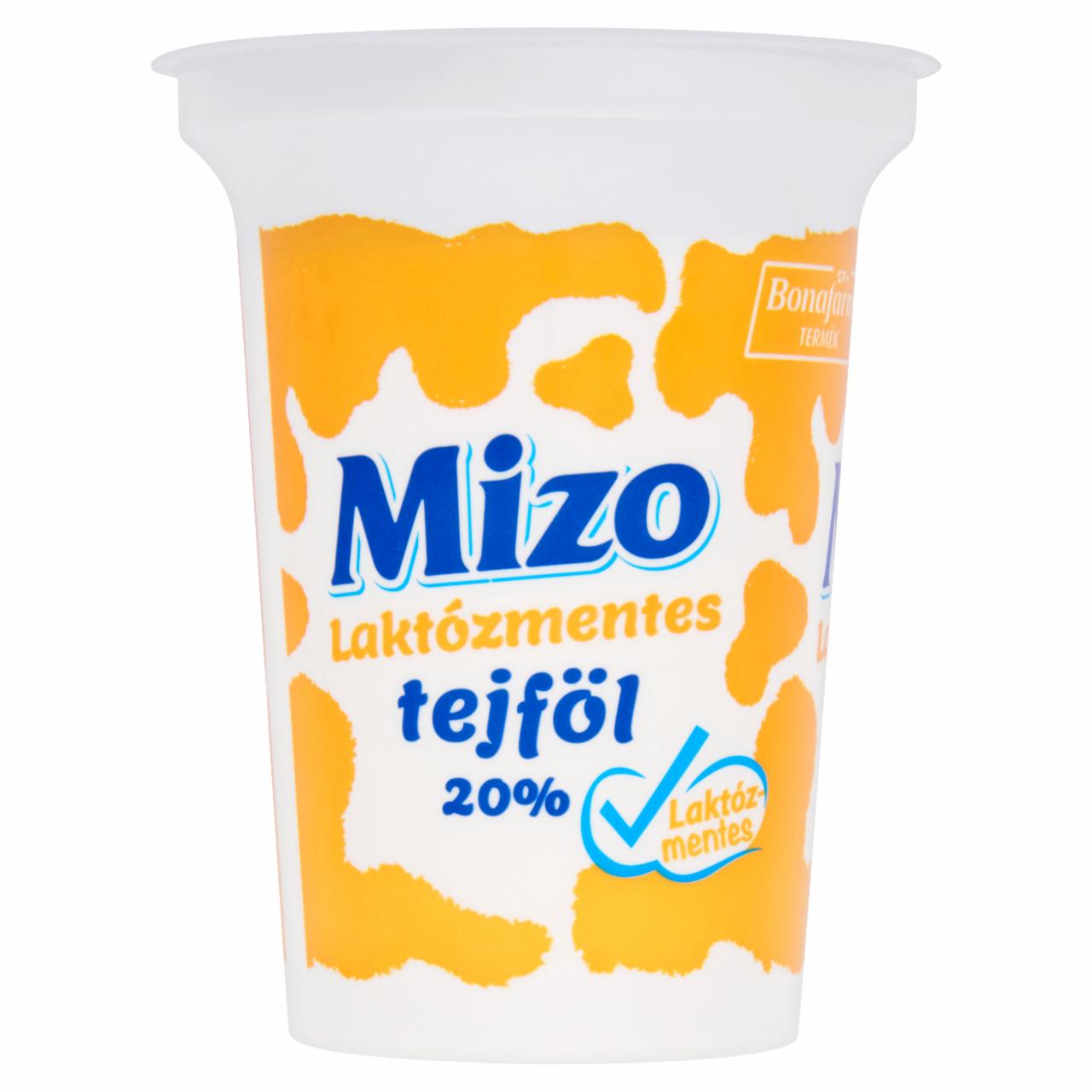 Képek - Laktózmentes tejföl 20% Mizo