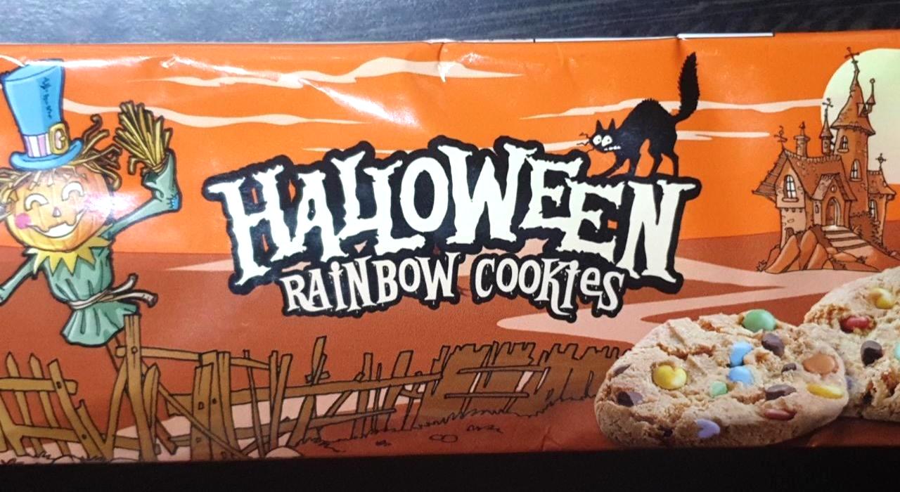 Képek - Halloween rainbow cookies