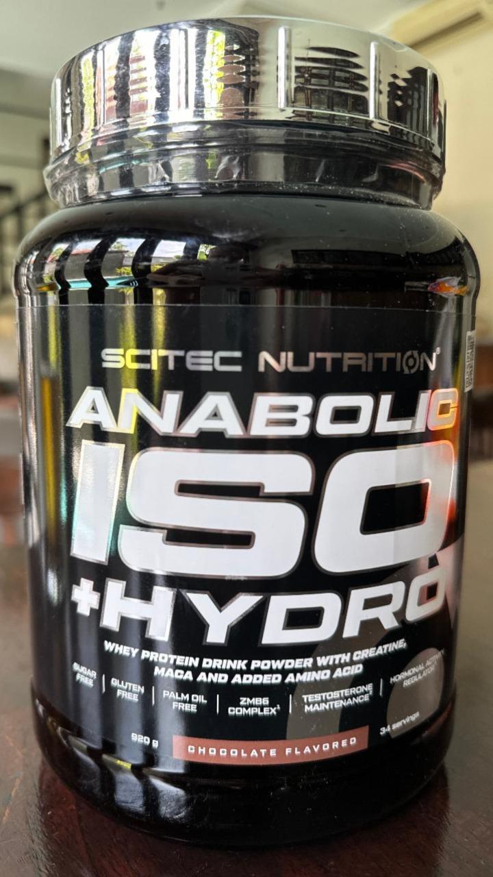 Képek - Anabolic ISO +hydro Chocolate flavored Scitec Nutrition