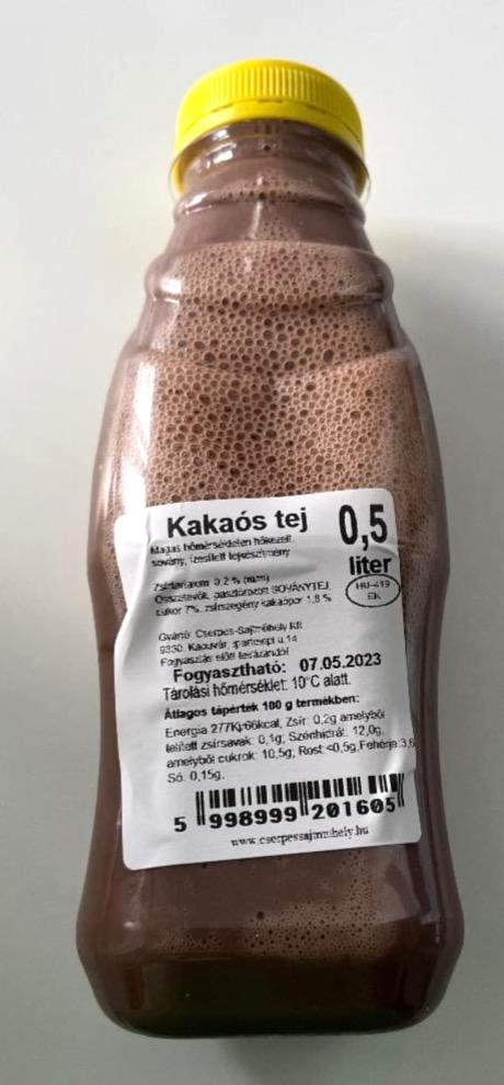 Képek - Kakaós tej Cserpes