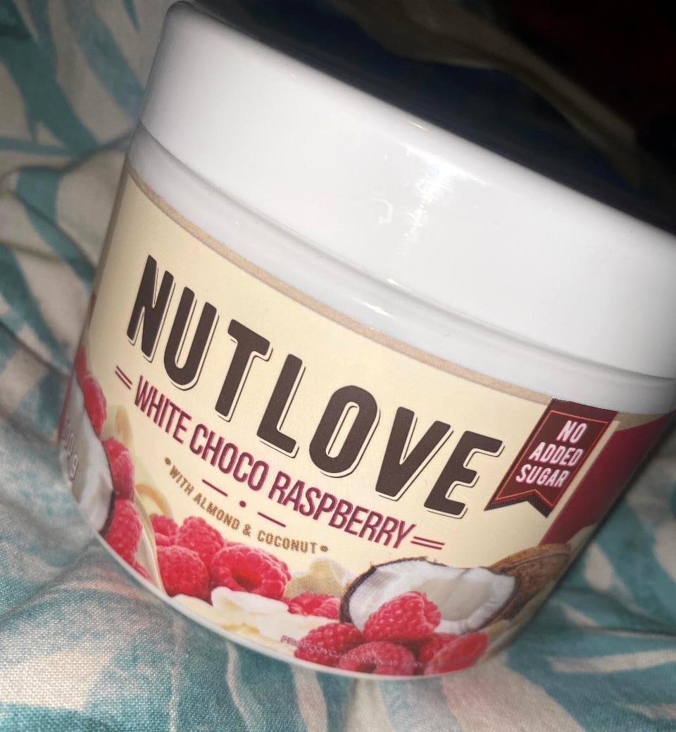 Képek - Nutlove White choco raspberry Allnutrition