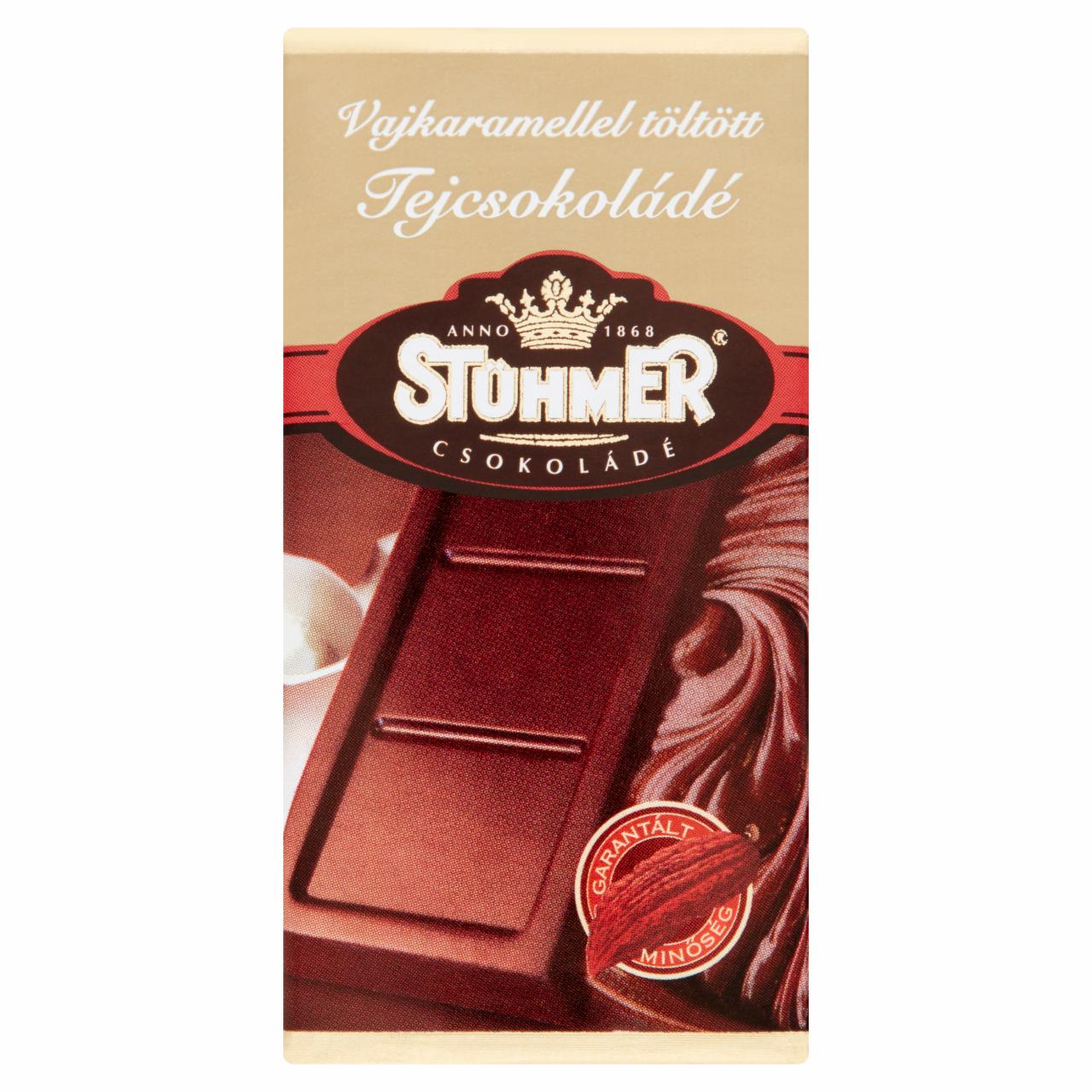 Képek - Stühmer vajkaramellel töltött tejcsokoládé 20 g