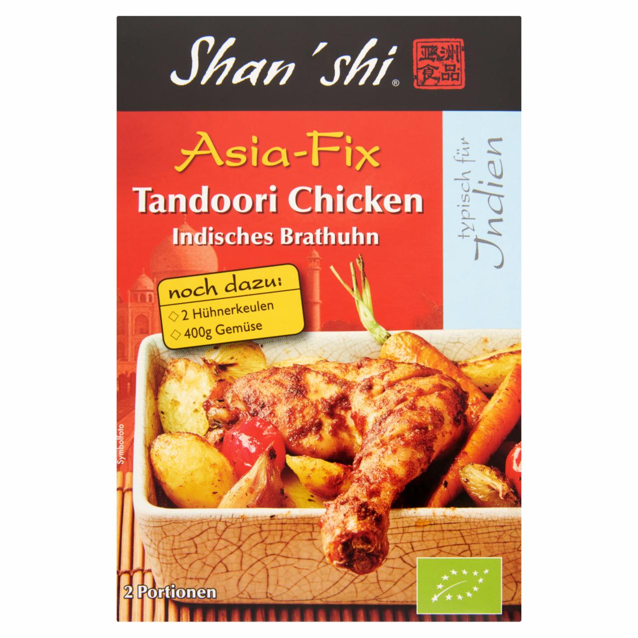 Képek - Shan'shi Asia-Fix Tandoori Chicken BIO fűszerkeverék indiai sült csirkéhez