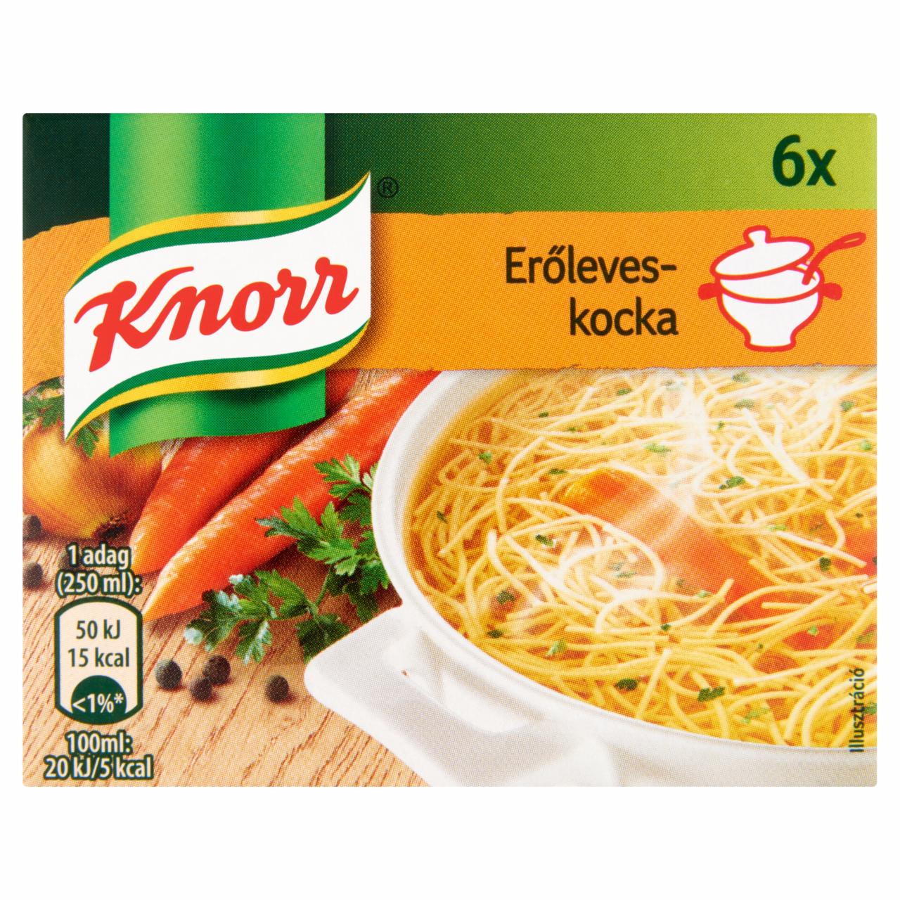 Képek - Knorr erőleveskocka 6 db 60 g